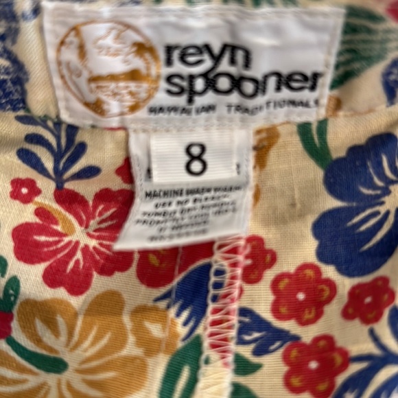 🔹 Vintage Reyn Spooner Hawaiian Traditional Long Shorts with Belt - Picture 3 of 5